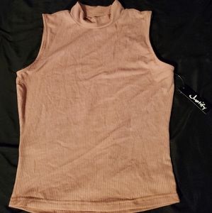Rose Tan Tank Top WITH TAGS